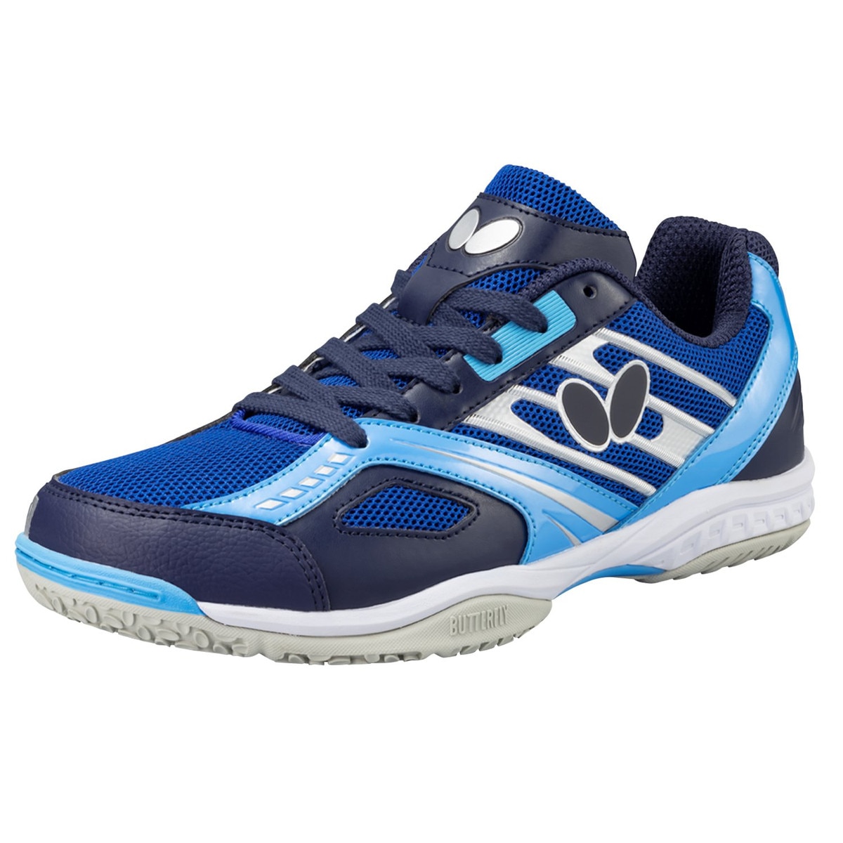 Butterfly Lezoline Mach Shoes: Shot of left Blue-Navy